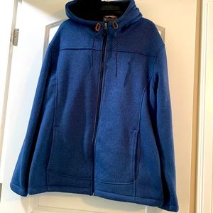 Free country zip up sweatshirt